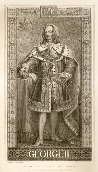 Georg II. von J.L. Williams